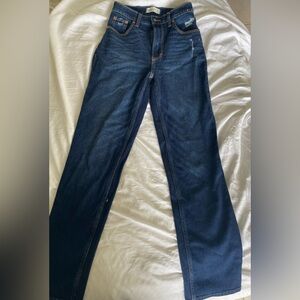 Abercrombie & Fitch Dark Blue Straight Jeans